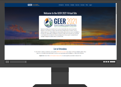 Thumbnail of GEER 2021 Website